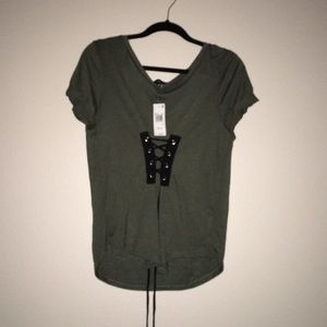 Army green top